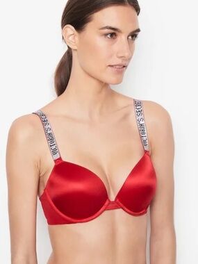 Victoria’s Secret shine strap push up bra